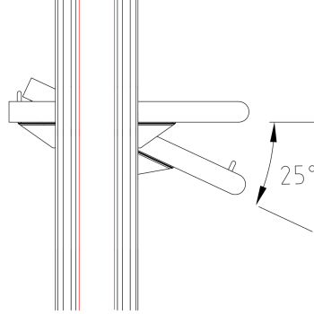 Ablageboard QUADRO seitlich