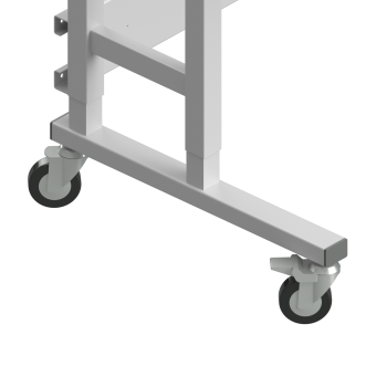 rollen für Tischgestell SINTRO - Arbeitsplatzsystem KARL