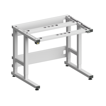 Höhenverstellbares ESD-Tischgestell mit Elektromotor für KARL Arbeitsplatzsystem SINTRO