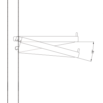 3902770 Einhängbares Ablageboard seitlich